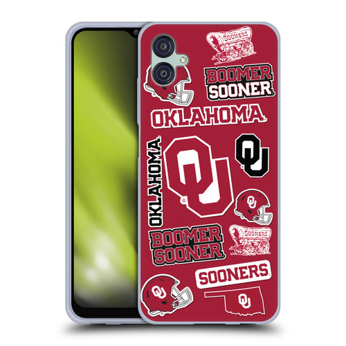 University of Oklahoma OU The University Of Oklahoma Art Collage Soft Gel Case for Samsung Galaxy M04 5G / A04e