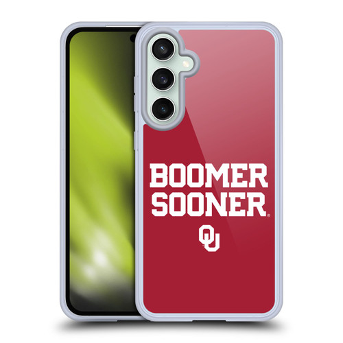 University of Oklahoma OU The University Of Oklahoma Art Boomer Soft Gel Case for Samsung Galaxy S23 FE 5G