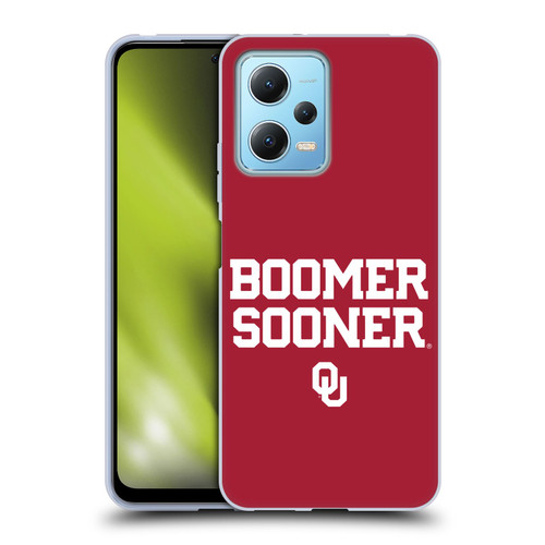 University of Oklahoma OU The University Of Oklahoma Art Boomer Soft Gel Case for Xiaomi Redmi Note 12 5G