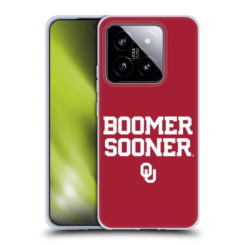 University of Oklahoma OU The University Of Oklahoma Art Boomer Soft Gel Case for Xiaomi 14