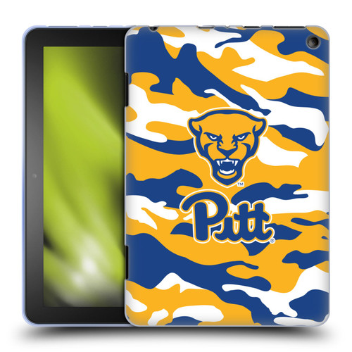 University Of Pittsburgh University of Pittsburgh Art Camou Full Color Soft Gel Case for Amazon Fire HD 8/Fire HD 8 Plus 2020