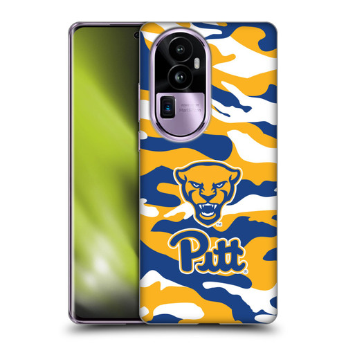 University Of Pittsburgh University of Pittsburgh Art Camou Full Color Soft Gel Case for OPPO Reno10 Pro+