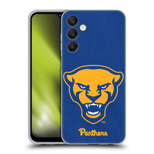 University Of Pittsburgh University of Pittsburgh Art Head Logo Soft Gel Case for Samsung Galaxy A25 5G