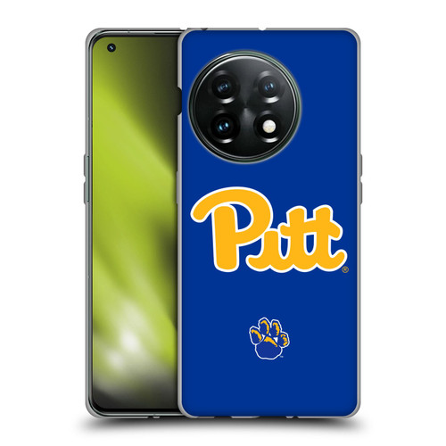 University Of Pittsburgh University Of Pittsburgh Plain Soft Gel Case for OnePlus 11 5G