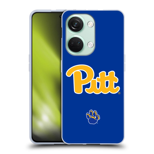 University Of Pittsburgh University Of Pittsburgh Plain Soft Gel Case for OnePlus Nord 3 5G