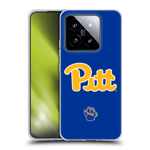 University Of Pittsburgh University Of Pittsburgh Plain Soft Gel Case for Xiaomi 14