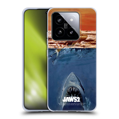 Jaws II Key Art Sailing Poster Soft Gel Case for Xiaomi 14