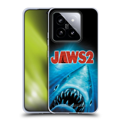 Jaws II Key Art Swimming Poster Soft Gel Case for Xiaomi 14