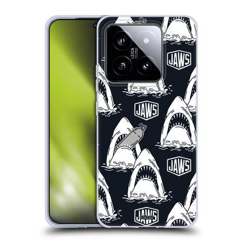 Jaws Art Pattern Shark Soft Gel Case for Xiaomi 14