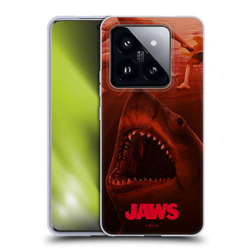 Jaws Art Poster Soft Gel Case for Xiaomi 14 Pro