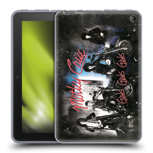 Motley Crue Albums Girls Girls Girls Soft Gel Case for Amazon Fire 7 2022