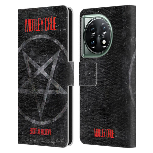 Motley Crue Albums SATD Star Leather Book Wallet Case Cover For OnePlus 11 5G
