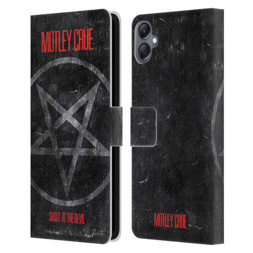 Motley Crue Albums SATD Star Leather Book Wallet Case Cover For Samsung Galaxy A05