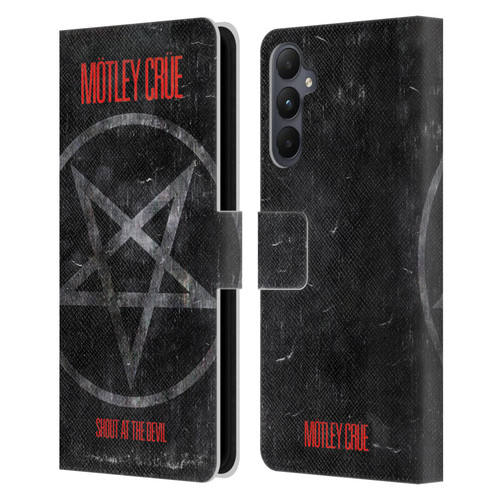 Motley Crue Albums SATD Star Leather Book Wallet Case Cover For Samsung Galaxy A05s