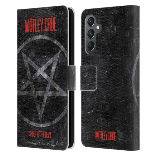 Motley Crue Albums SATD Star Leather Book Wallet Case Cover For Samsung Galaxy A25 5G
