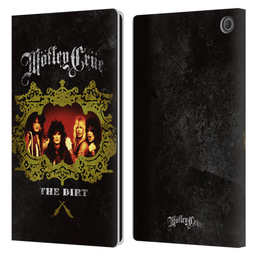 Motley Crue Key Art The Dirt Frame Leather Book Wallet Case Cover For Amazon Fire Max 11 2023