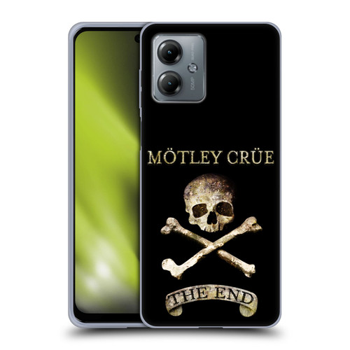 Motley Crue Logos The End Soft Gel Case for Motorola Moto G14