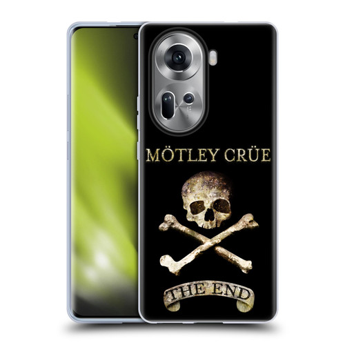 Motley Crue Logos The End Soft Gel Case for OPPO Reno11