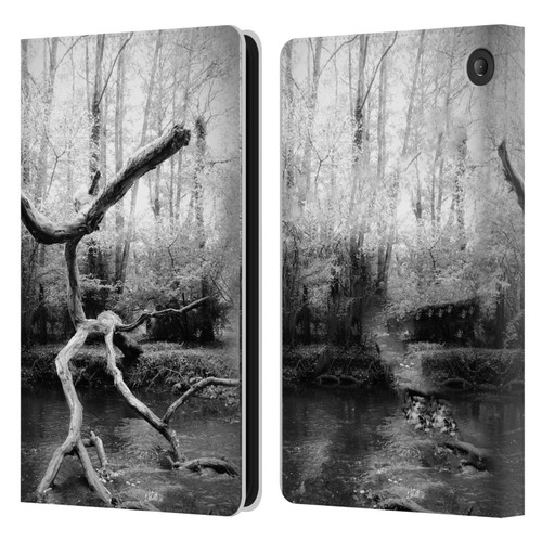 Dorit Fuhg In The Forest The Negotiator Leather Book Wallet Case Cover For Amazon Fire 7 2022