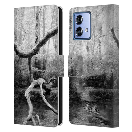 Dorit Fuhg In The Forest The Negotiator Leather Book Wallet Case Cover For Motorola Moto G84 5G