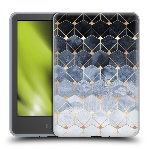 Elisabeth Fredriksson Sparkles Hexagons And Diamonds Soft Gel Case for Amazon Kindle 11th Gen 6in 2022