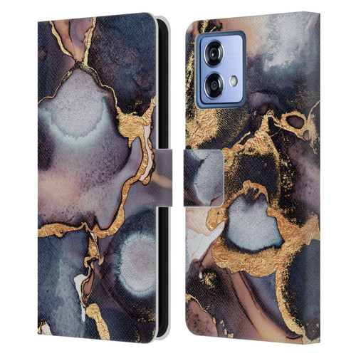 Elisabeth Fredriksson Sparkles Dreamy Ink Leather Book Wallet Case Cover For Motorola Moto G84 5G