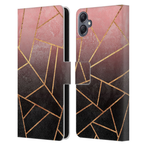 Elisabeth Fredriksson Sparkles Pink And Black Leather Book Wallet Case Cover For Samsung Galaxy A05