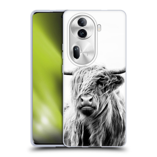 Dorit Fuhg Travel Stories Portrait of a Highland Cow Soft Gel Case for OPPO Reno11 Pro