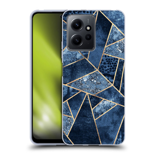 Elisabeth Fredriksson Stone Collection Blue Soft Gel Case for Xiaomi Redmi Note 12 4G