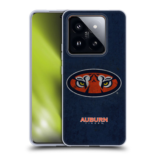 Auburn University AU Auburn University Distressed Look Soft Gel Case for Xiaomi 14 Pro