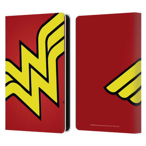 Wonder Woman DC Comics Logos Oversized Leather Book Wallet Case Cover For Amazon Kindle Paperwhite 5 (2021)