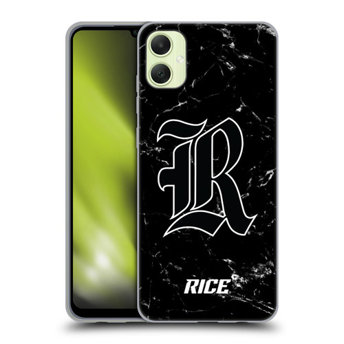 Rice University Rice University Black And White Marble Soft Gel Case for Samsung Galaxy A05