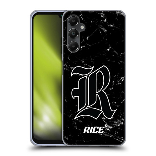 Rice University Rice University Black And White Marble Soft Gel Case for Samsung Galaxy A05s
