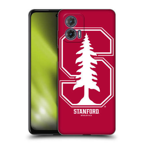 Stanford University The Farm Stanford University Oversized Icon Soft Gel Case for Motorola Moto G73 5G