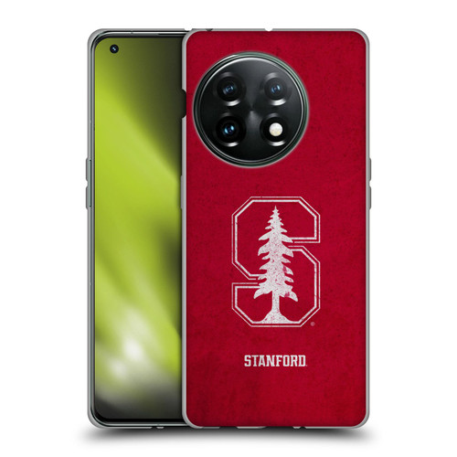 Stanford University The Farm Stanford University Distressed Look Soft Gel Case for OnePlus 11 5G