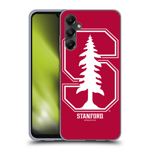 Stanford University The Farm Stanford University Oversized Icon Soft Gel Case for Samsung Galaxy A05s