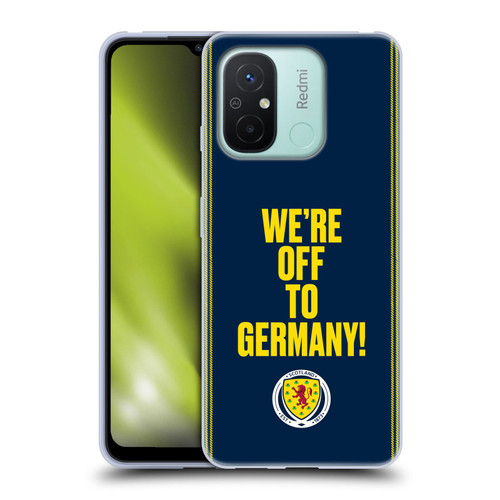 Scotland National Football Team Graphics We're Off To Germany Soft Gel Case for Xiaomi Redmi 12C