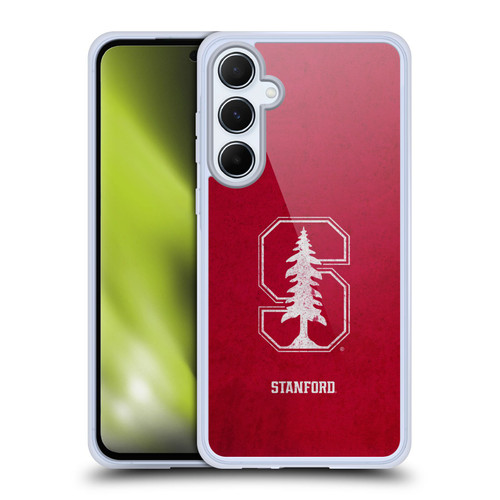 Stanford University The Farm Stanford University Distressed Look Soft Gel Case for Samsung Galaxy A55 5G
