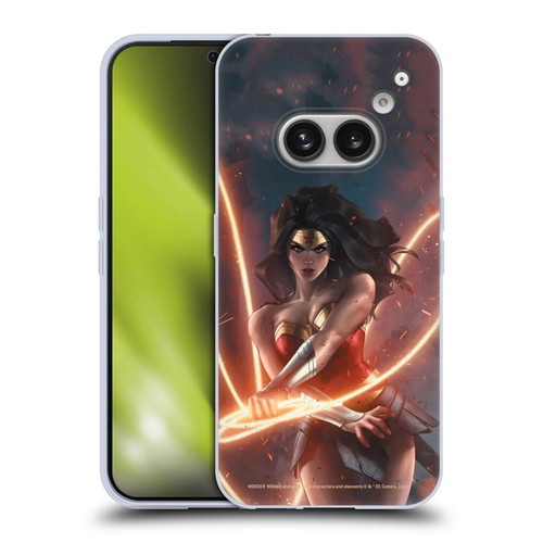 Wonder Woman DC Comics Comic Book Cover Dark Nights Death Metal #1 Soft Gel Case for Nothing Phone (2a)