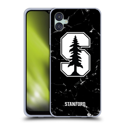 Stanford University The Farm Stanford University Black And White Marble Soft Gel Case for Samsung Galaxy M04 5G / A04e
