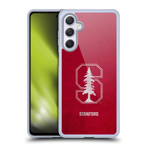 Stanford University The Farm Stanford University Distressed Look Soft Gel Case for Samsung Galaxy M54 5G