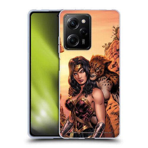 Wonder Woman DC Comics Comic Book Cover Rebirth #3 Cheetah Soft Gel Case for Xiaomi Redmi Note 12 Pro 5G