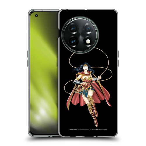Wonder Woman DC Comics Character Art Lasso Of Truth Soft Gel Case for OnePlus 11 5G