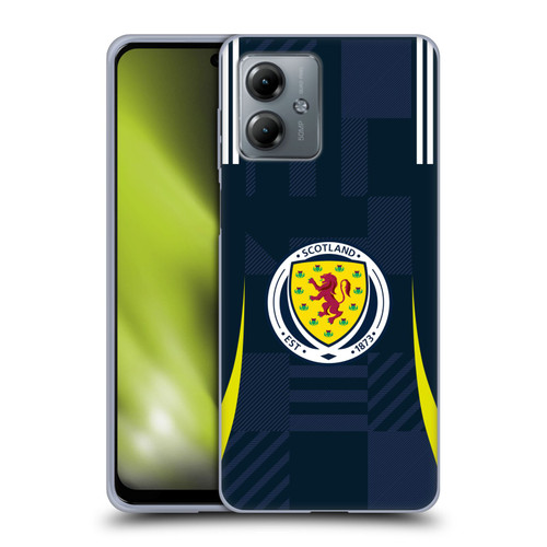 Scotland National Football Team 2024/25 Kits Home Soft Gel Case for Motorola Moto G14