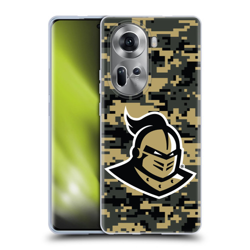 University Of Central Florida UCF University Of Central Florida Digital Camouflage Soft Gel Case for OPPO Reno11