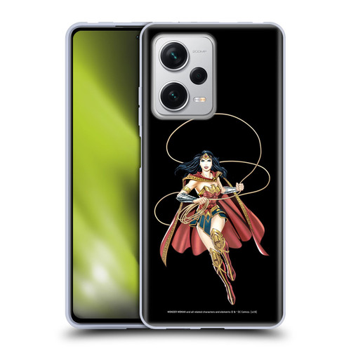 Wonder Woman DC Comics Character Art Lasso Of Truth Soft Gel Case for Xiaomi Redmi Note 12 Pro+ 5G