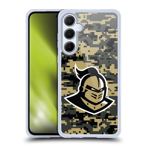 University Of Central Florida UCF University Of Central Florida Digital Camouflage Soft Gel Case for Samsung Galaxy A55 5G