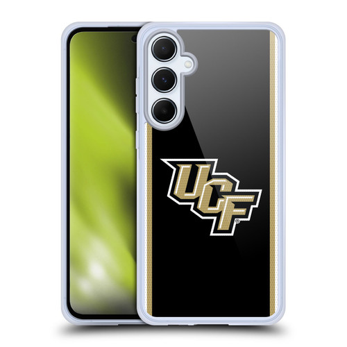 University Of Central Florida UCF University Of Central Florida Football Jersey Soft Gel Case for Samsung Galaxy A55 5G