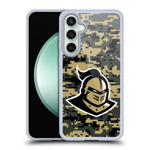 University Of Central Florida UCF University Of Central Florida Digital Camouflage Soft Gel Case for Samsung Galaxy S23 FE 5G