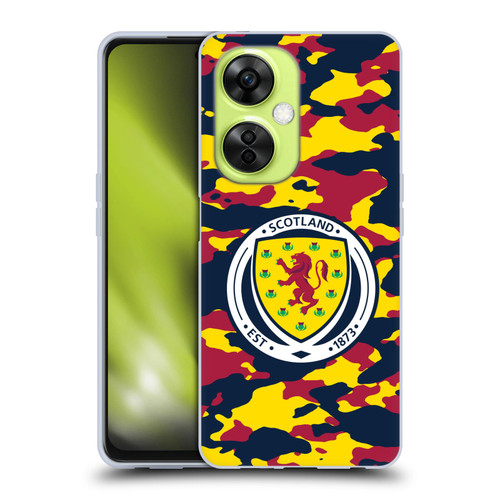 Scotland National Football Team Logo 2 Camouflage Soft Gel Case for OnePlus Nord CE 3 Lite 5G
